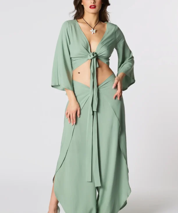 Pantalone Pareo Salvia