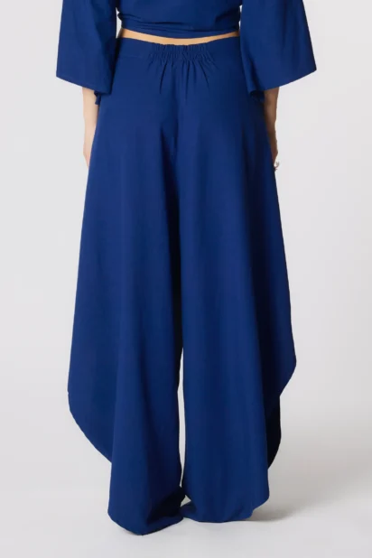 Pantalone Pareo Blu "Egeria" - immagine 3