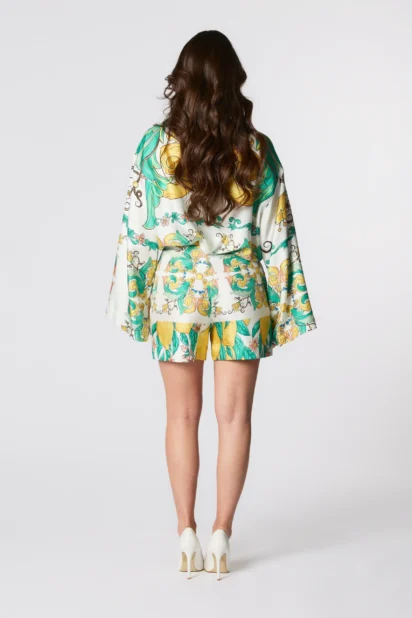 Camicia Kimono in Twill di Seta "Naidea" - immagine 4