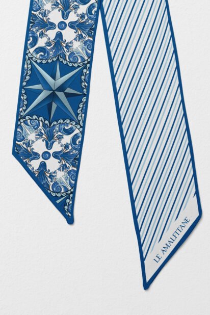 Silk twilly "Amalfi" - Image 2