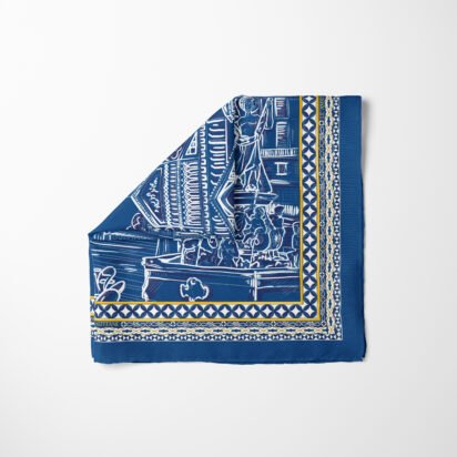 Foulard "Un saluto da Amalfi" - immagine 2