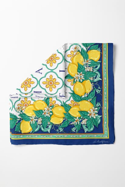 Silk scarf "Limoni" - Image 2