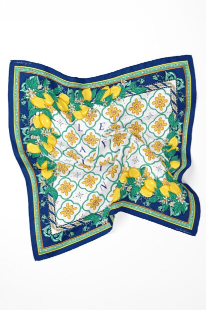 Silk scarf "Limoni" - Image 4